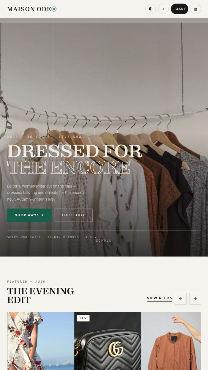 Maison Ode — Shopify Theme