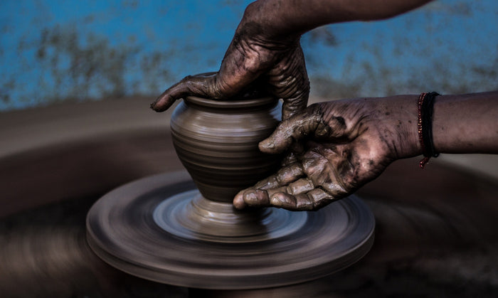 Potter's Wheel Mug Set